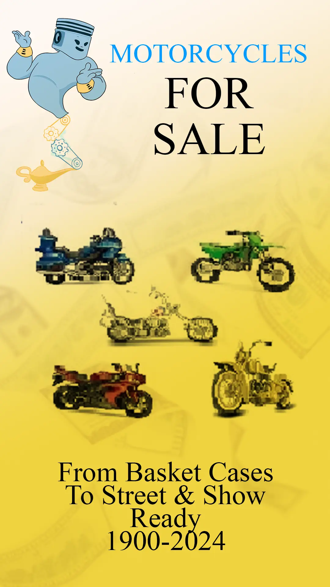 Project motorcycles for sale